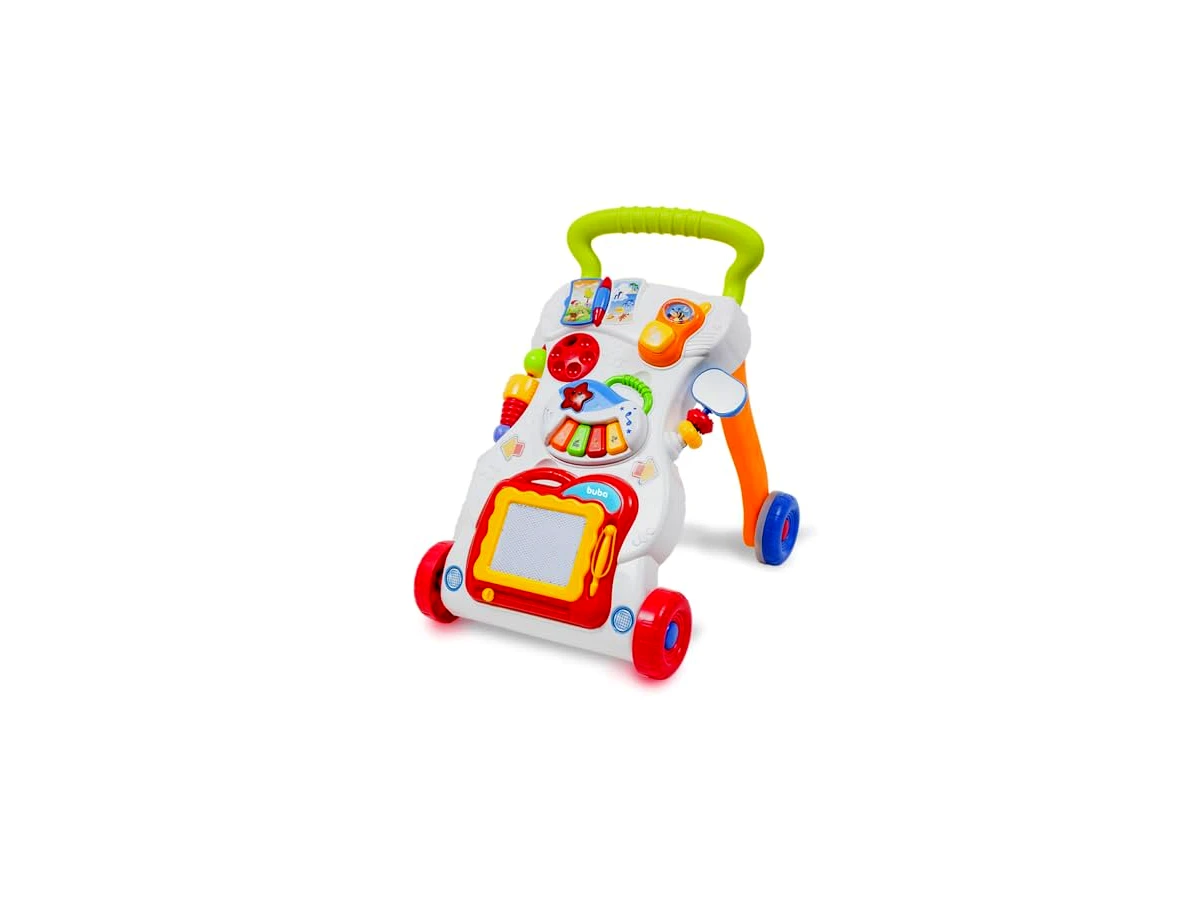 Buba Andador de Atividades Musical Ref. 6849 Branco Multicolorido