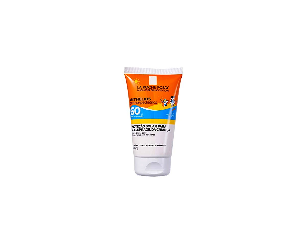 La Roche-Posay Anthelios Dermo-Pediatrics FPS 60, 120 ml — loção infantil para corpo e rosto