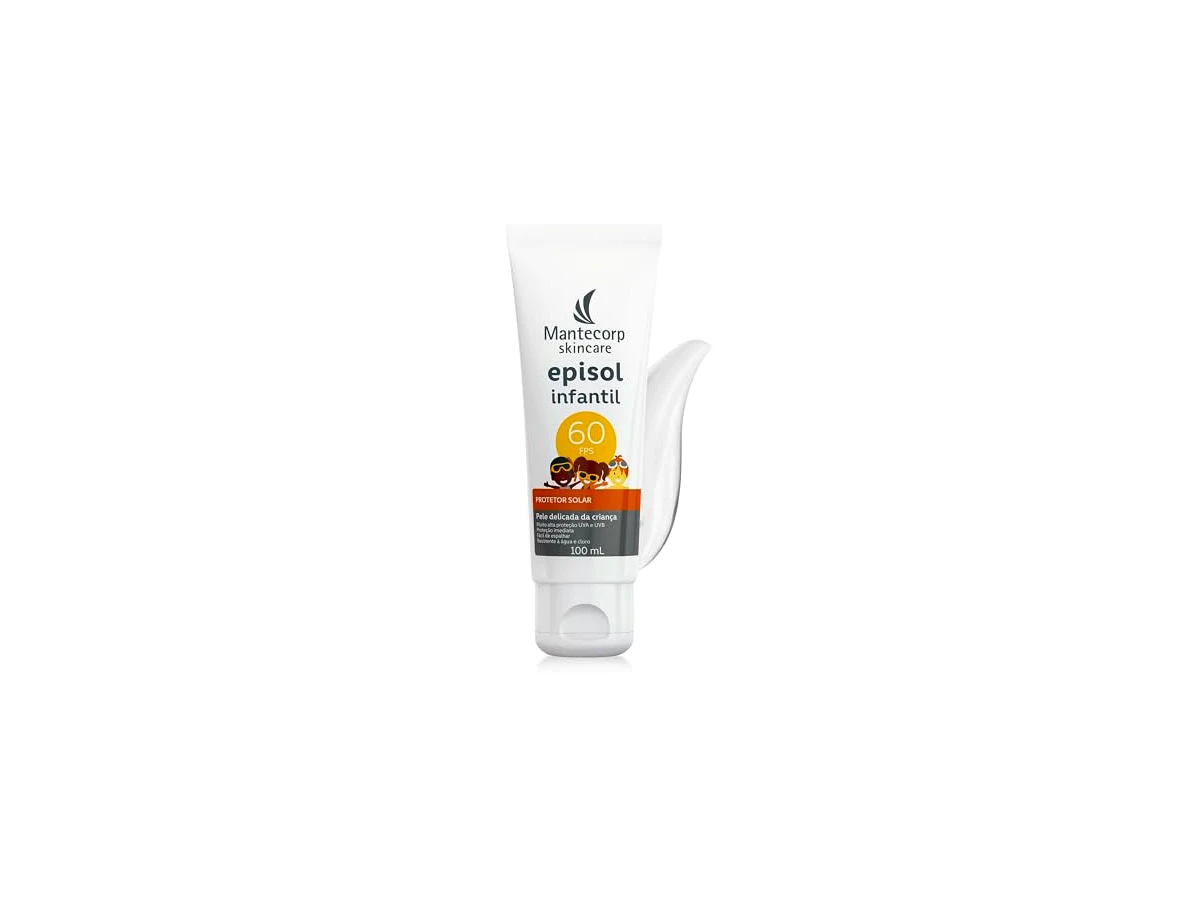 Mantecorp Skincare Episol Infantil FPS 60, 100 ml — loção corpo e rosto